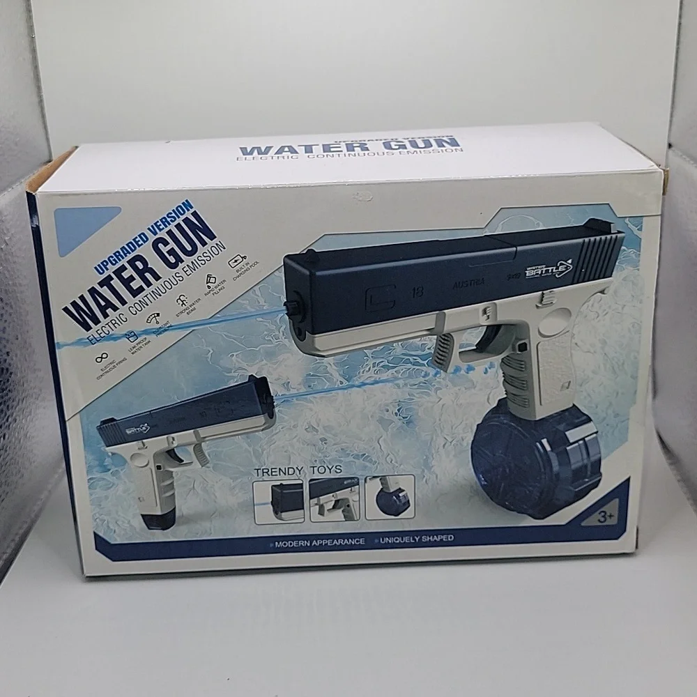 New 2023 Newest&Hottest Electric Water Gun, Blue Rechargeable Squirt Guns - Picture 11 of 11